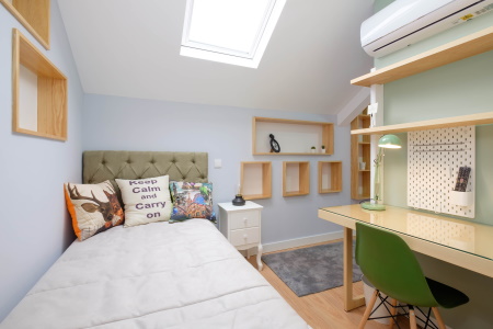 O quarto do estúdio 11