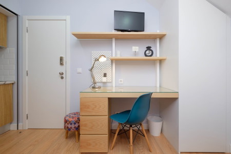 O escritório do estúdio 12